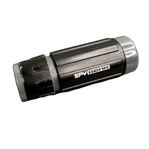 Spy Gear Flashlight Red Light Wild Planet 2005 Black Gray Working Attachment